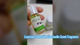 Premium Velvet Vanilla Fragrance Oil για Κεριά Σόγιας