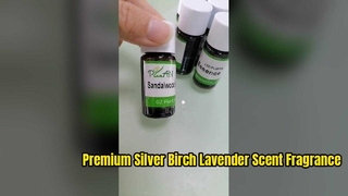 Premium Ασημένιο Αρωματικό Έλαιο Σημύδας και Λεβάντας