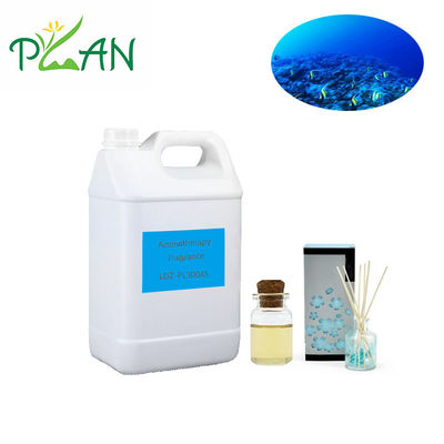 100% φυτικό εκχύλισμα Φλωρικό υγρό έλαιο Συγκεντρωμένη ουσία μπλε ωκεανού για την κατασκευή αρωματικών κεριών